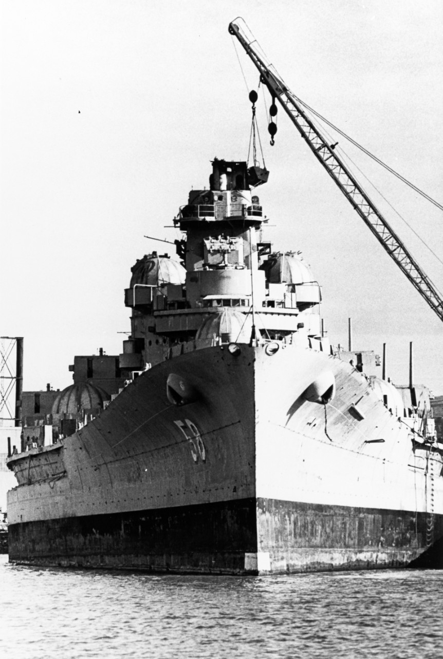 USS INDIANA (BB-58)
