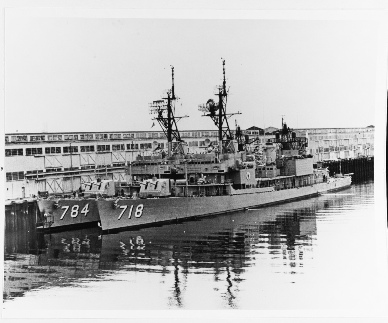 USS HAMMER (DD-718) and USS MC KEAN (DD-784)