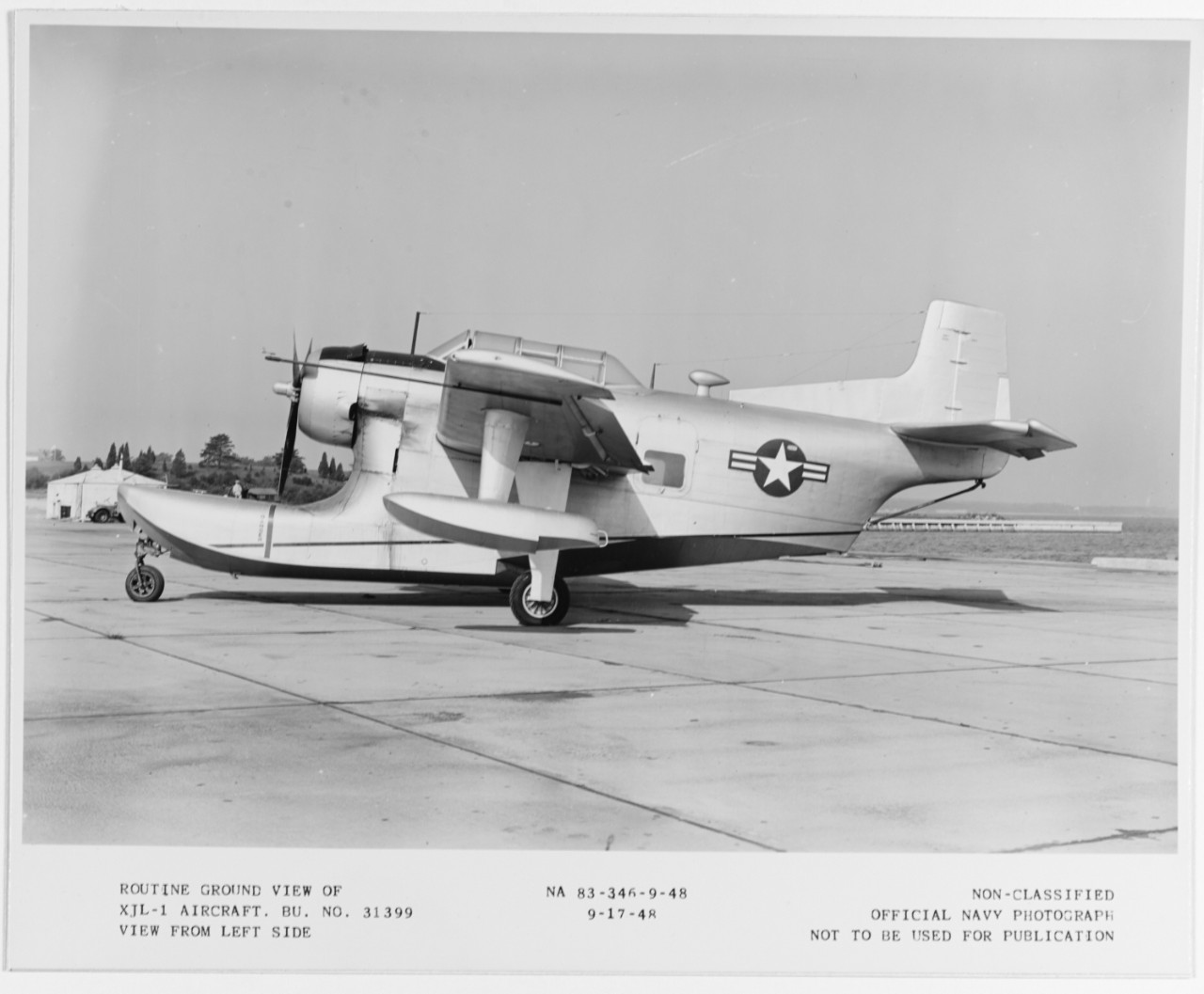 Columbia XJL-1 aircraft (Bu# 31399)
