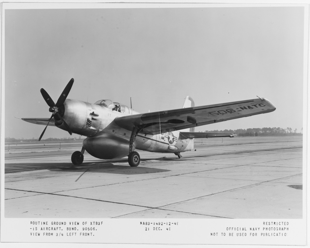 Grumman XTB3F-1S (Bu# 90506)