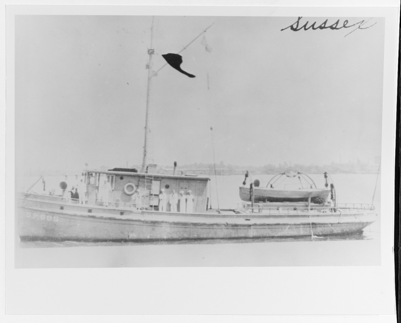 Photo #: NH 89745-B  USS Sussex (SP-685)