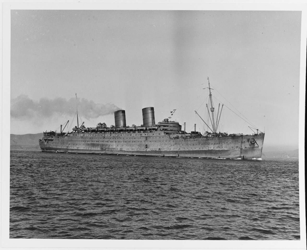 S.S. MAURETANIA (British passenger ship, 1939-1965)