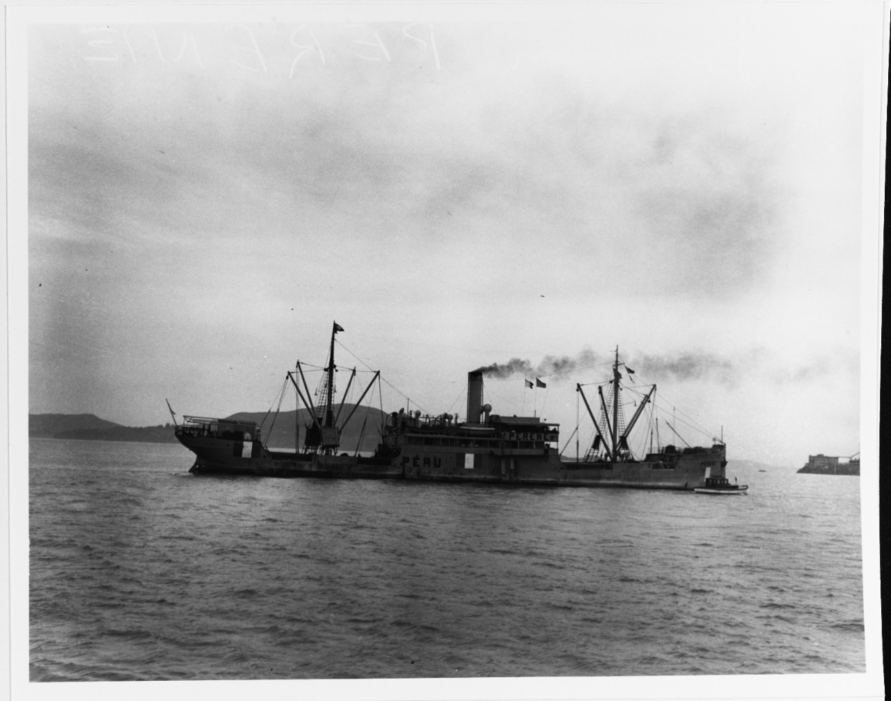 S.S. PERENE (Peruvian Merchant Freighter, 1905-1956; under this name 1920-1956)