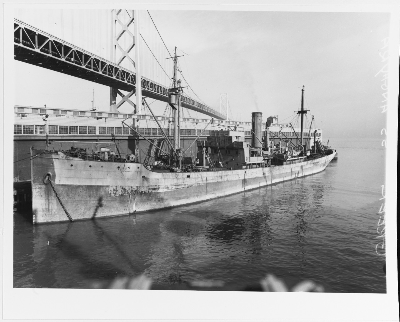 S.S. ANGHYRA (Greek Merchant Cargo Ship, 1923-1955, under this name 1938-1943)                            