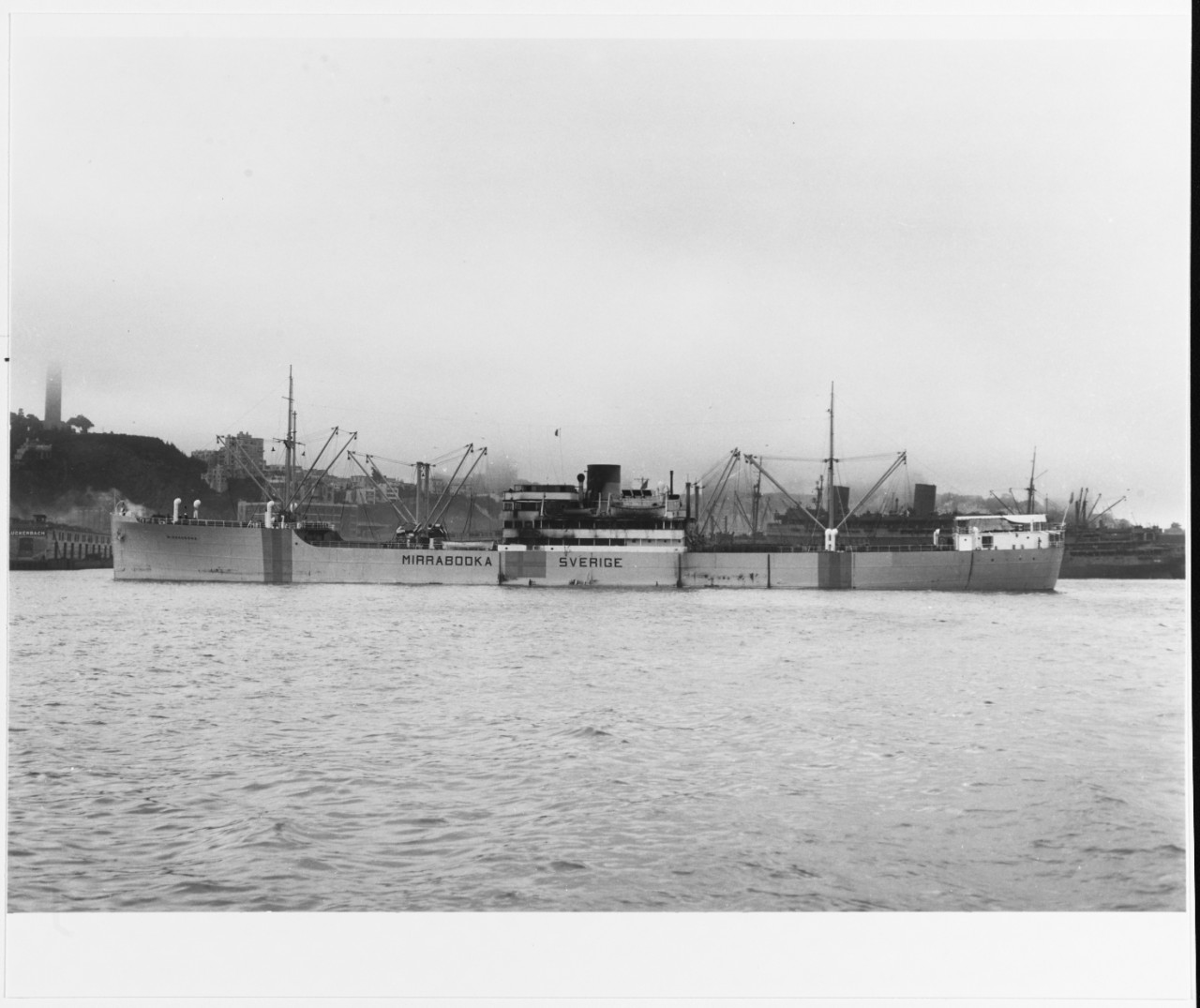 M.V. MIRRABOOKA (Swedish Merchant Cargo Ship, 1928-1963)