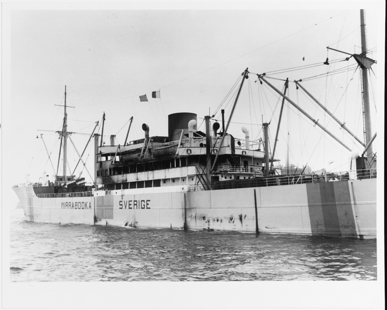 M.V. MIRRABOOKA (Swedish Merchant Cargo Ship, 1928-1963)