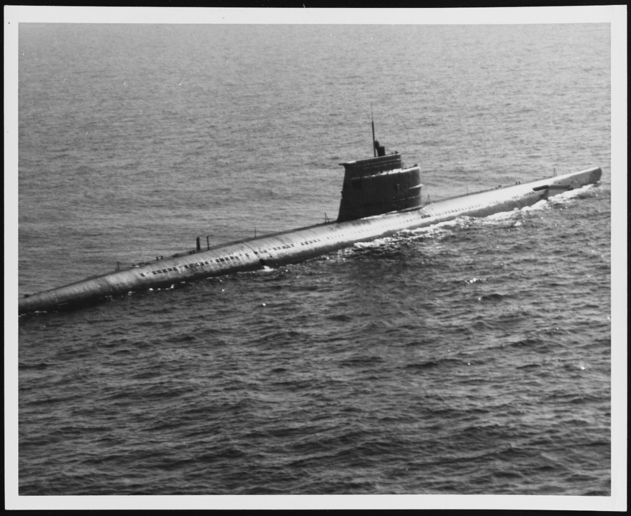 Soviet "Z" Class Submarine in 1964.