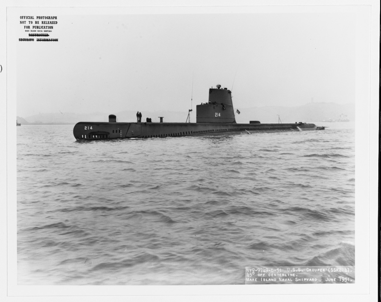 USS GROUPER (SSK-214)