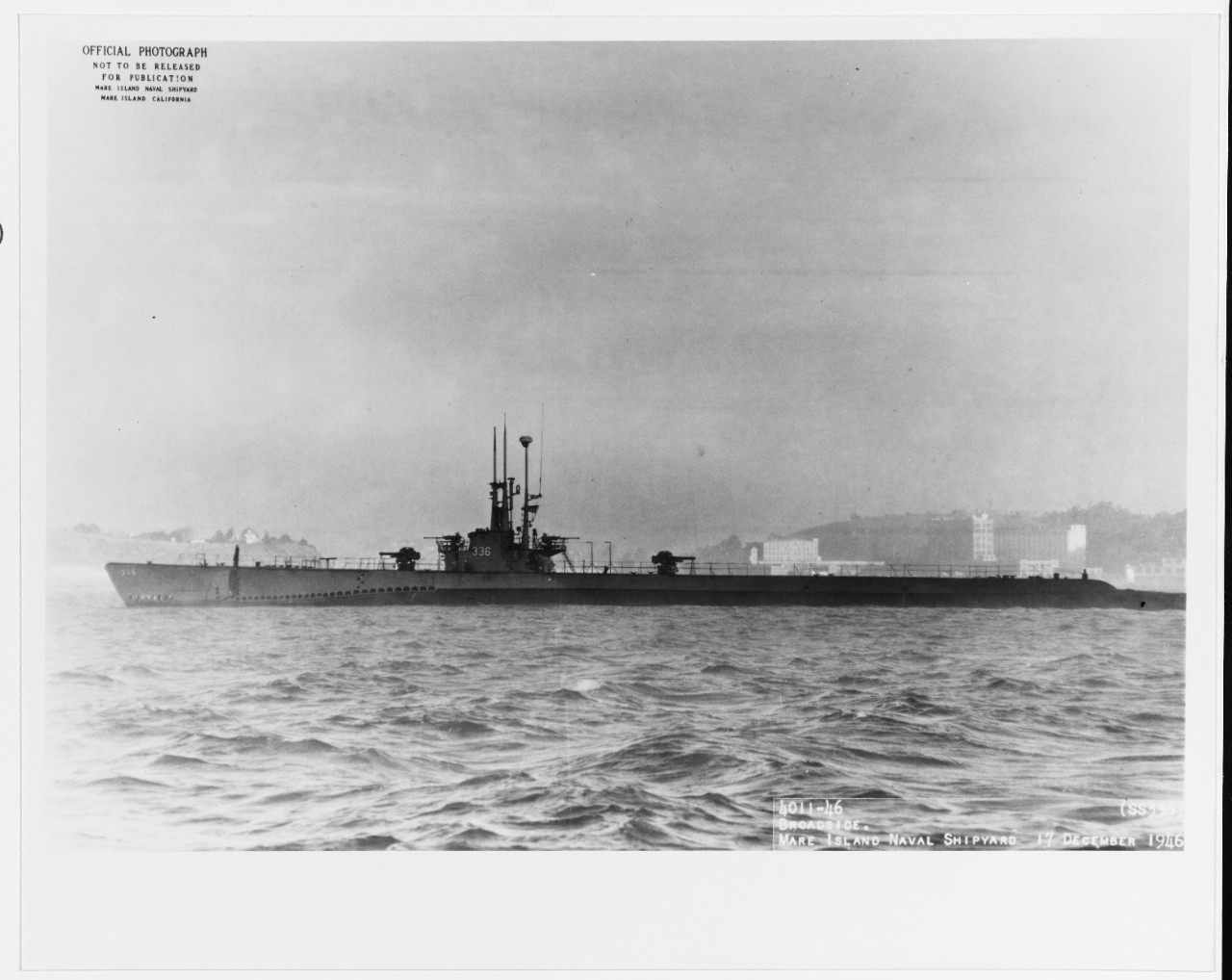 USS CAPITAINE (SS-336)
