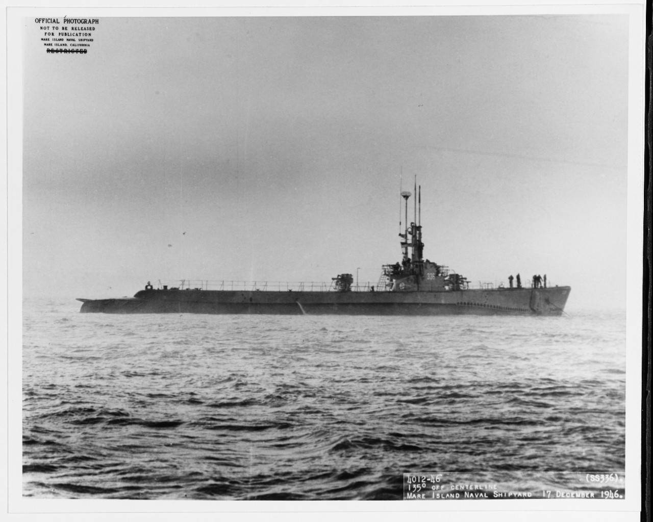 USS CAPITAINE (SS-336)