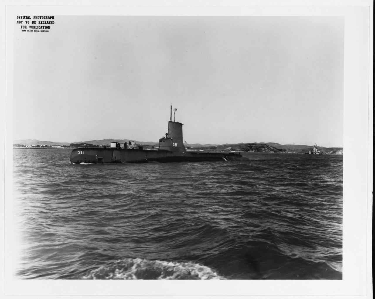 Photo #: NH 90865  USS Pomfret (SS-391)