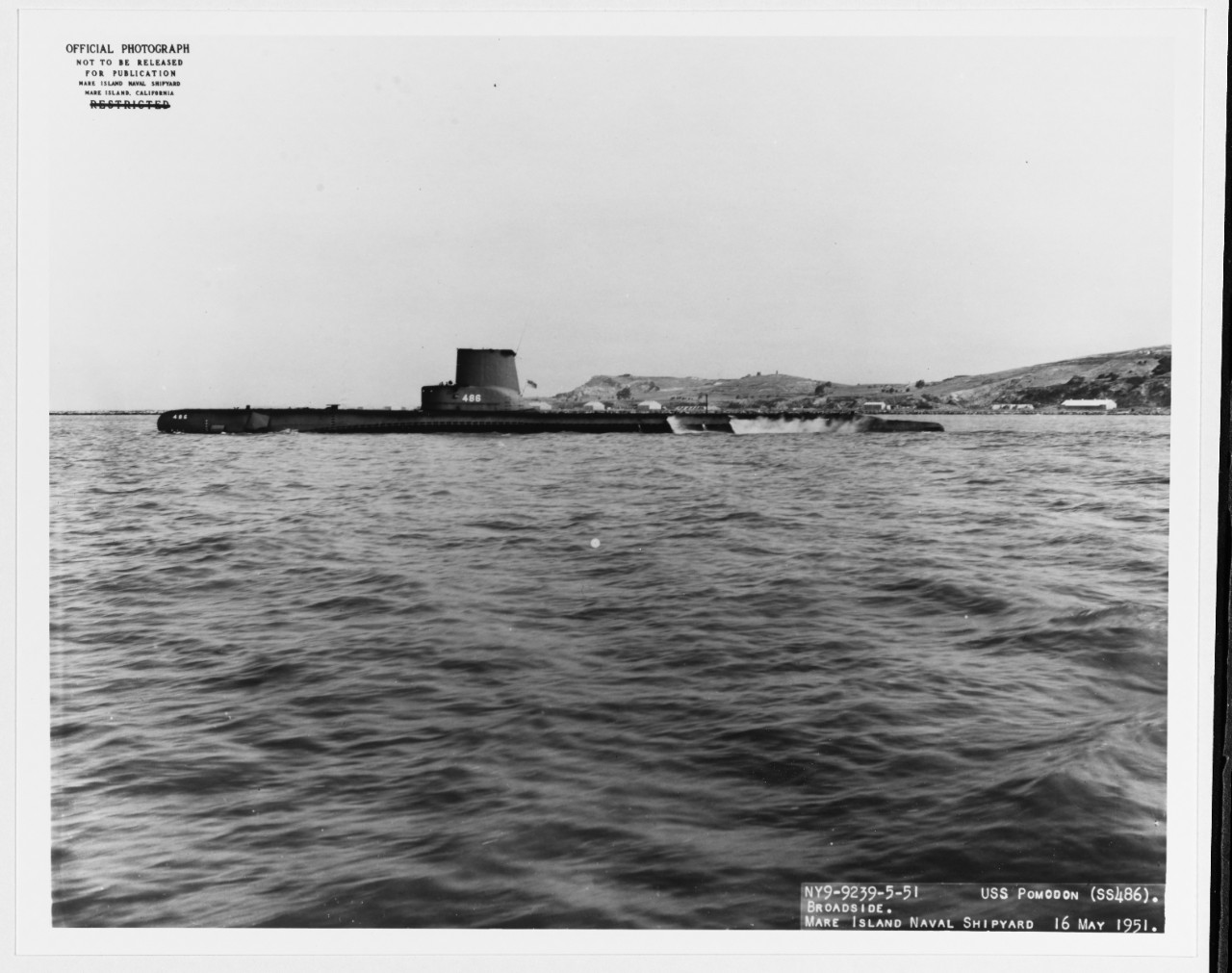 USS POMODON (SS-486)