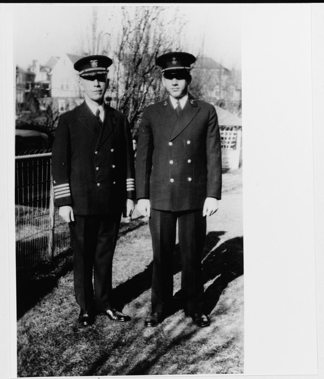 Captain Royal Eason Ingersoll and Midshipman Royal Rodney Ingersoll II