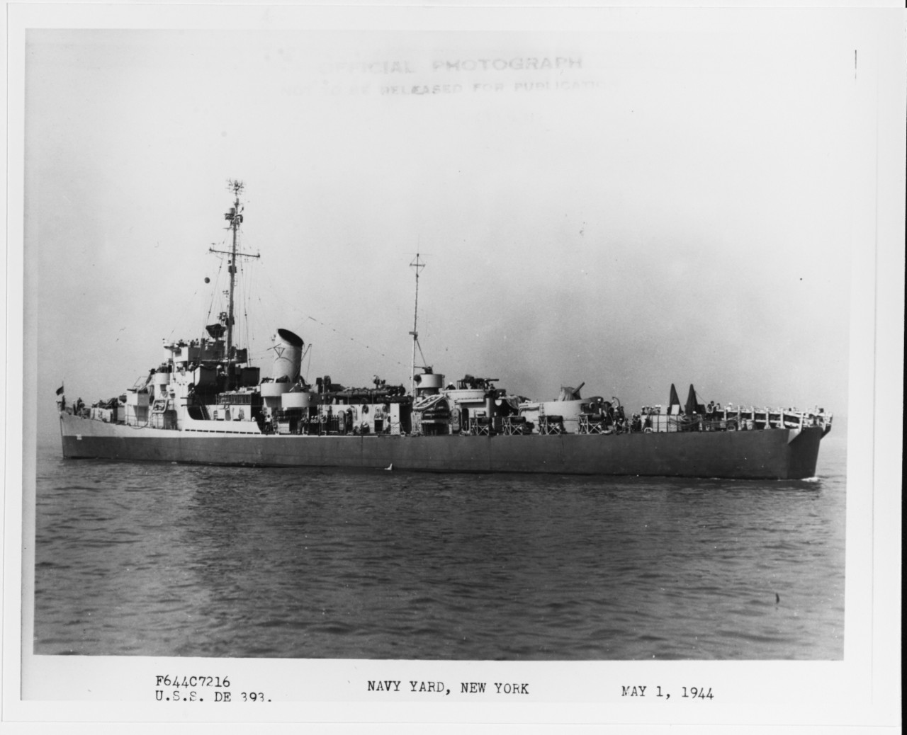 USS HAVERFIELD (DE-393)