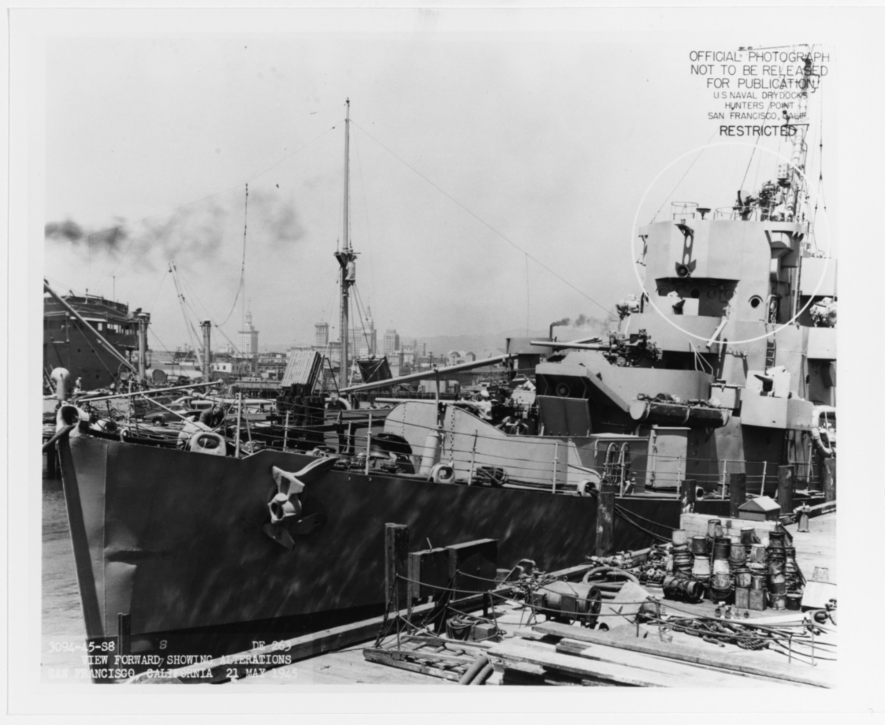USS DEEDE (DE-263)