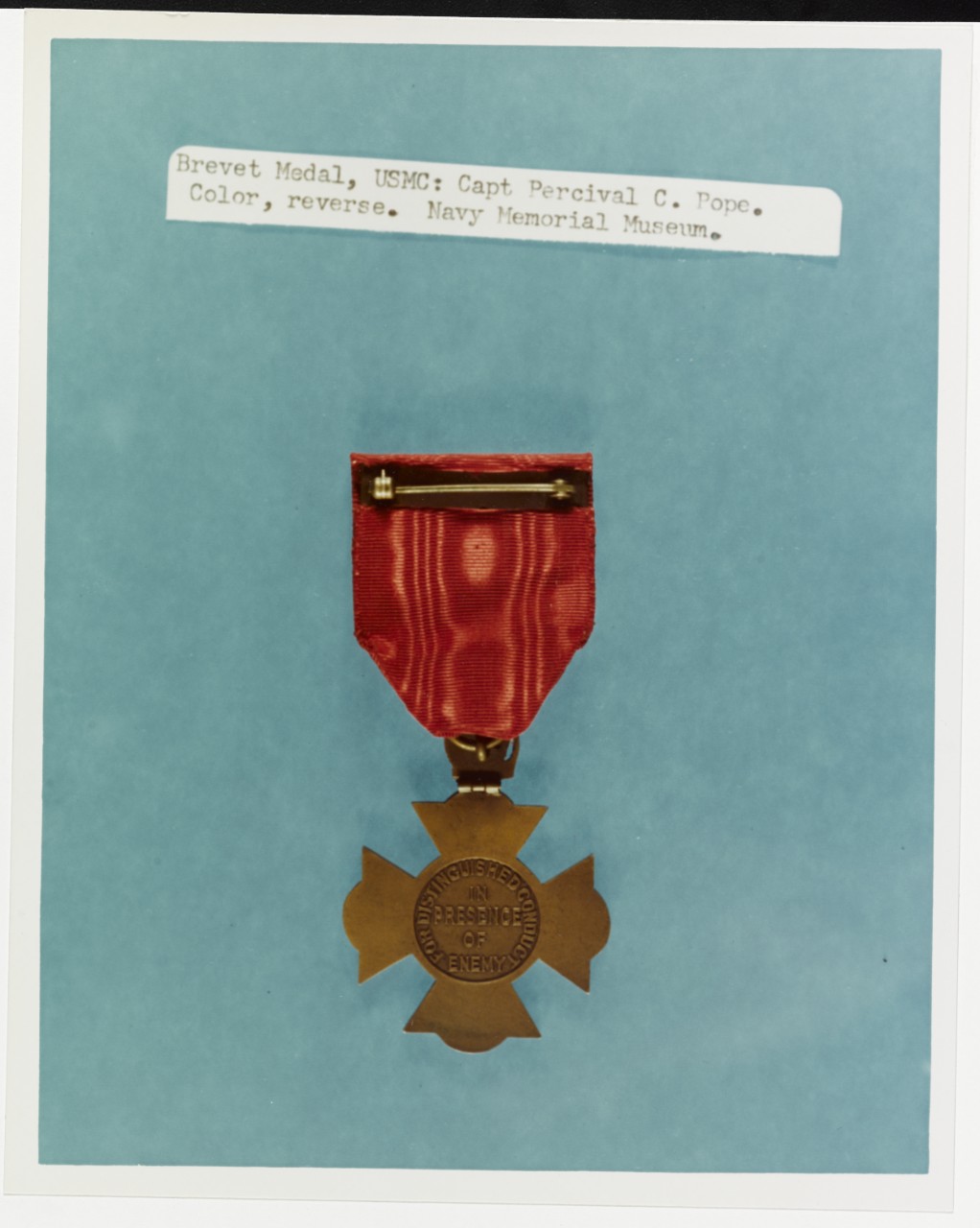 Brevet Medal, United States Marine Corps