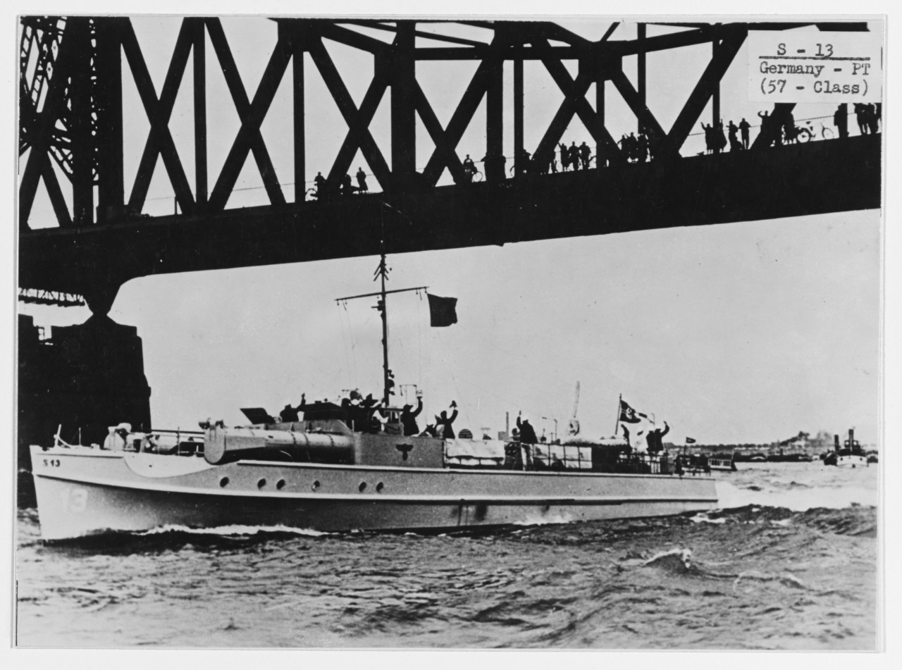 S-13 German Motor Torpedo Boat, 1935-45
