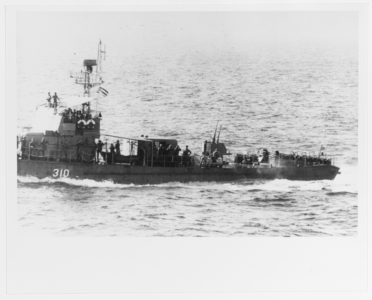 Cuban Navy SO1 Class Submarine Chaser #310