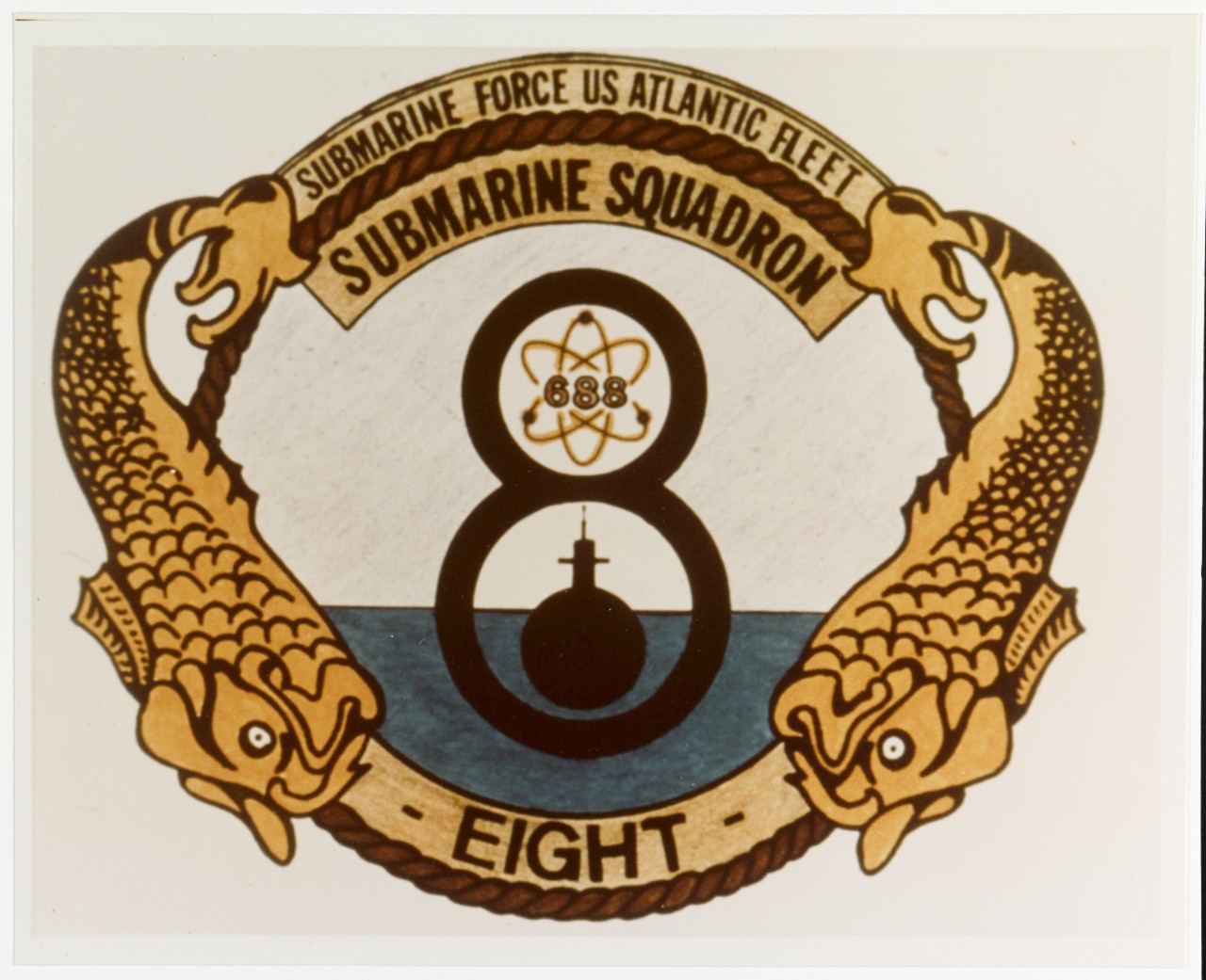 Submarine Squadron 8 Patch