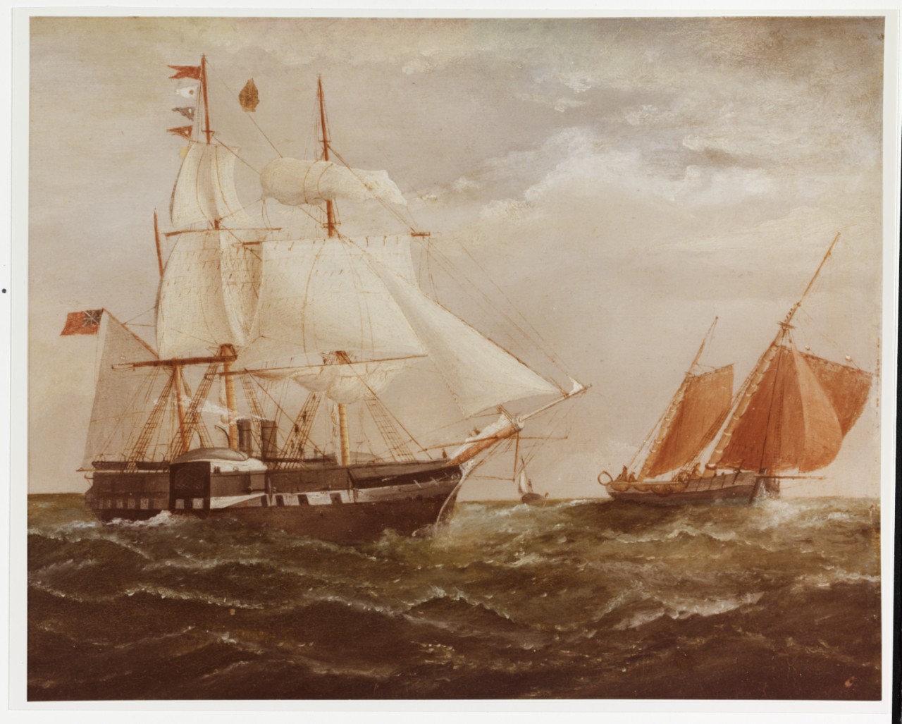 English Steam Packet, and a Lugger