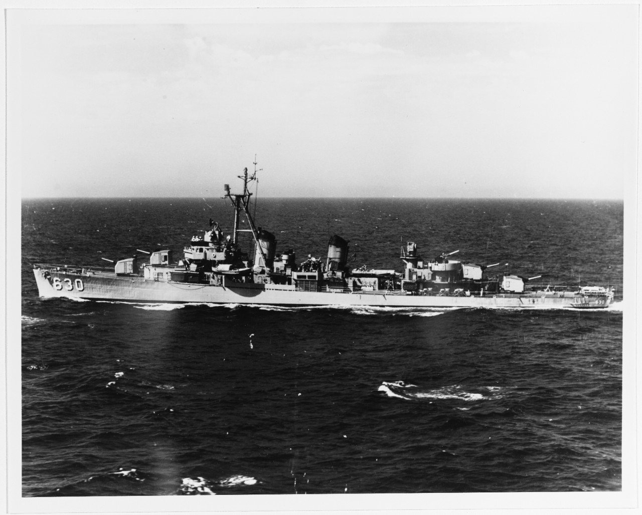 Photo #: NH 91898  USS Braine (DD-630)