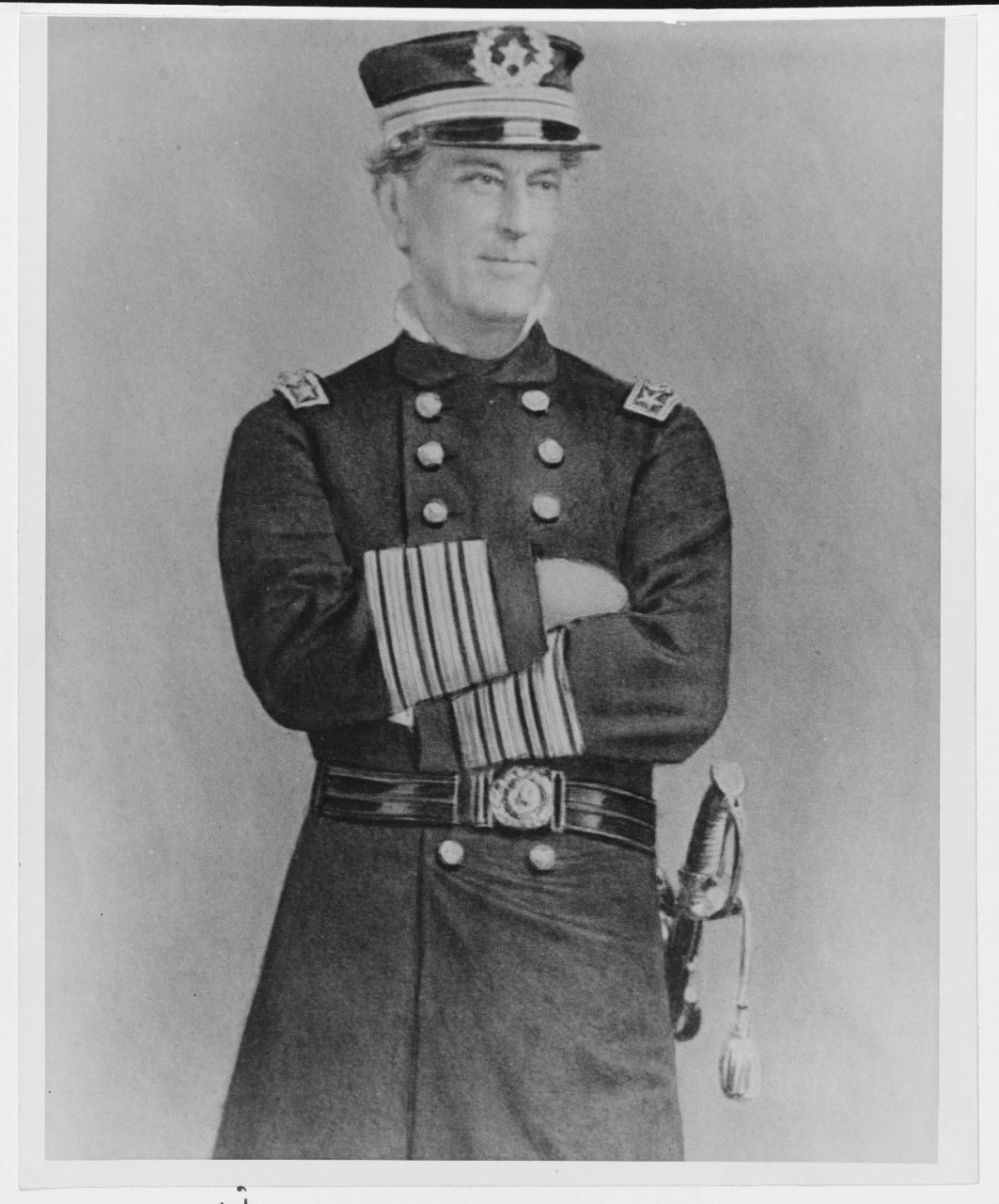 Rear Admiral David G. Spruance, USN. Circa 1862-1864