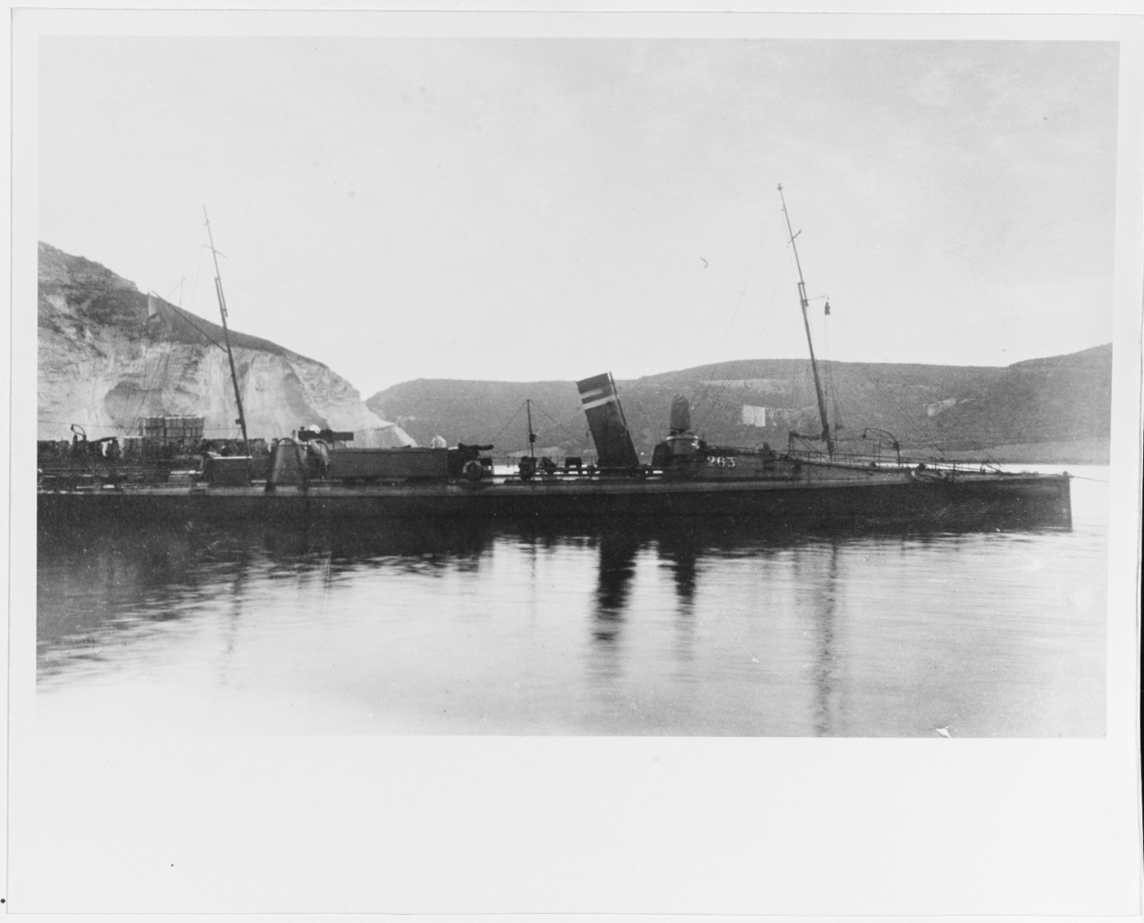 NUMBER 263 (Russian Torpedo Boat)
