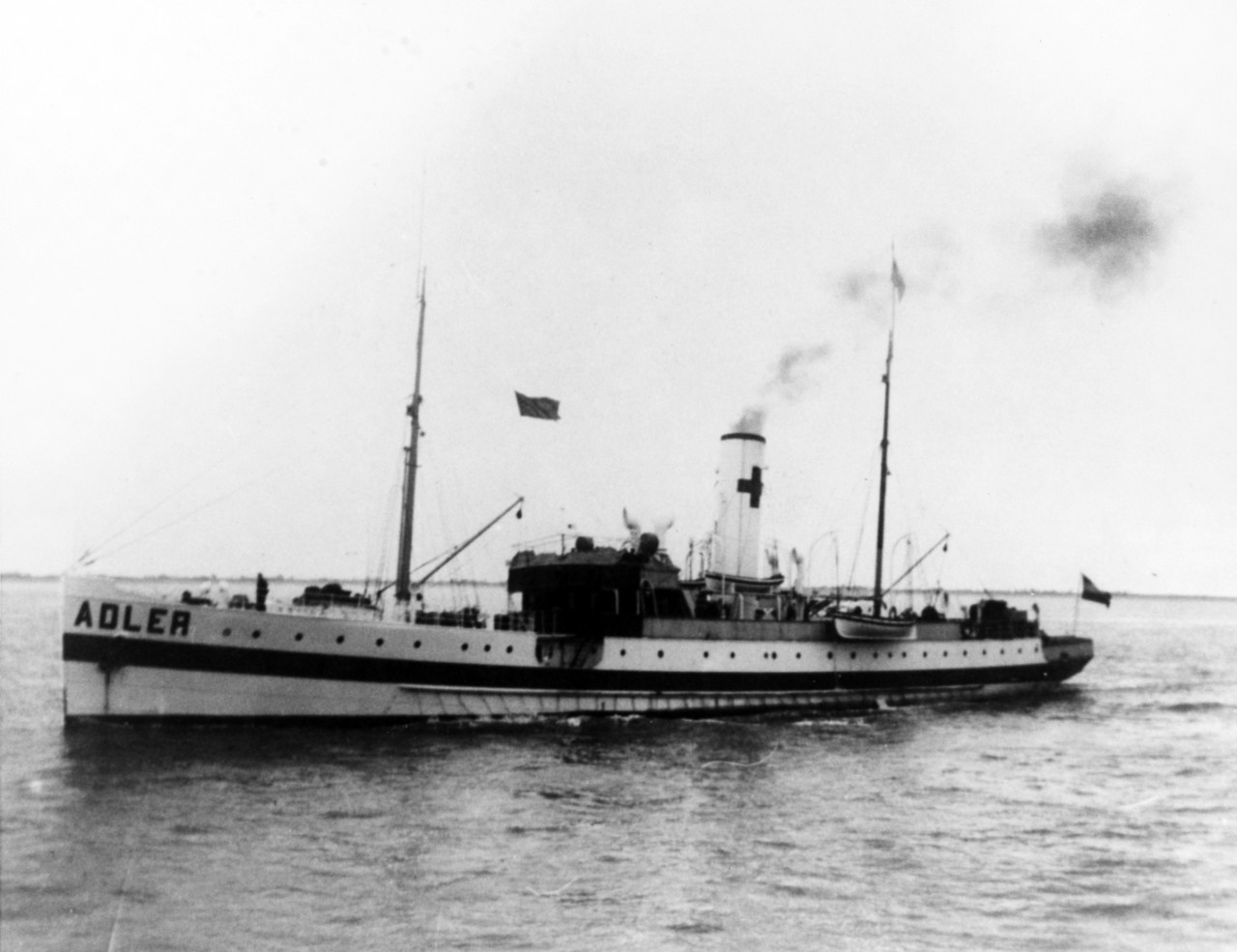 ADLER (German navy hospital ship, 1904, -circa 1950s)