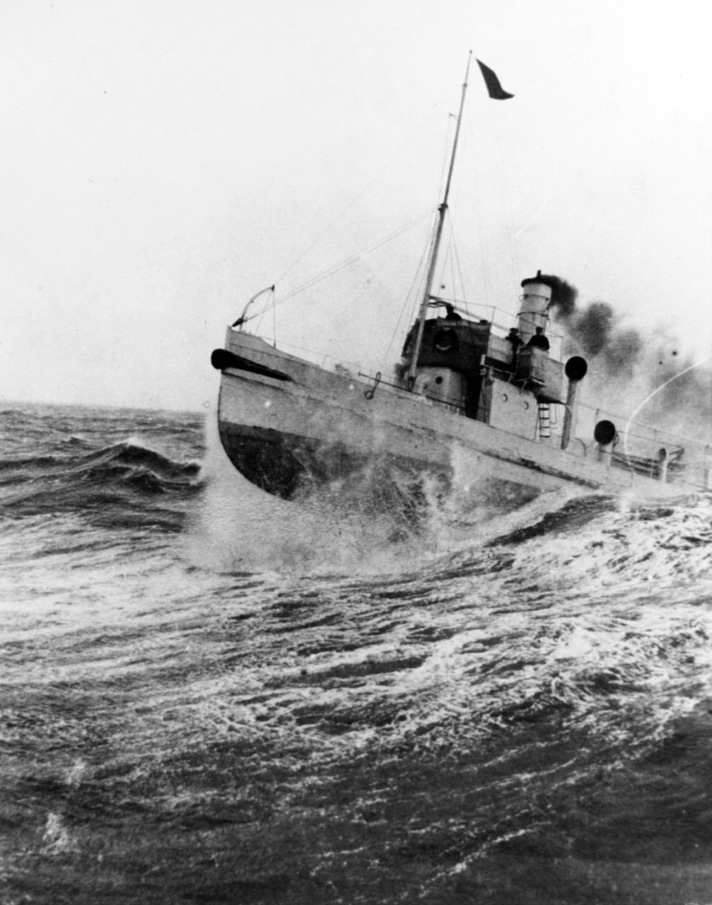 German police boat in about 1915-1916.