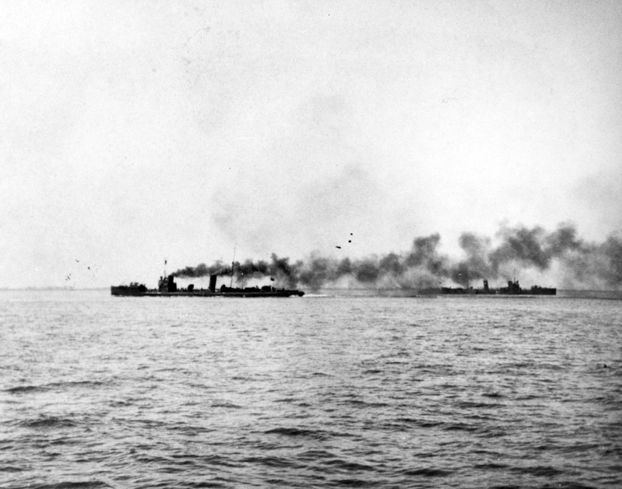 German destroyers at sea, circa 1915-1916