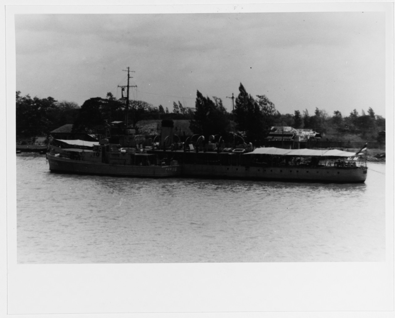 CHOW PRAYA (Thai training ship, 1919)