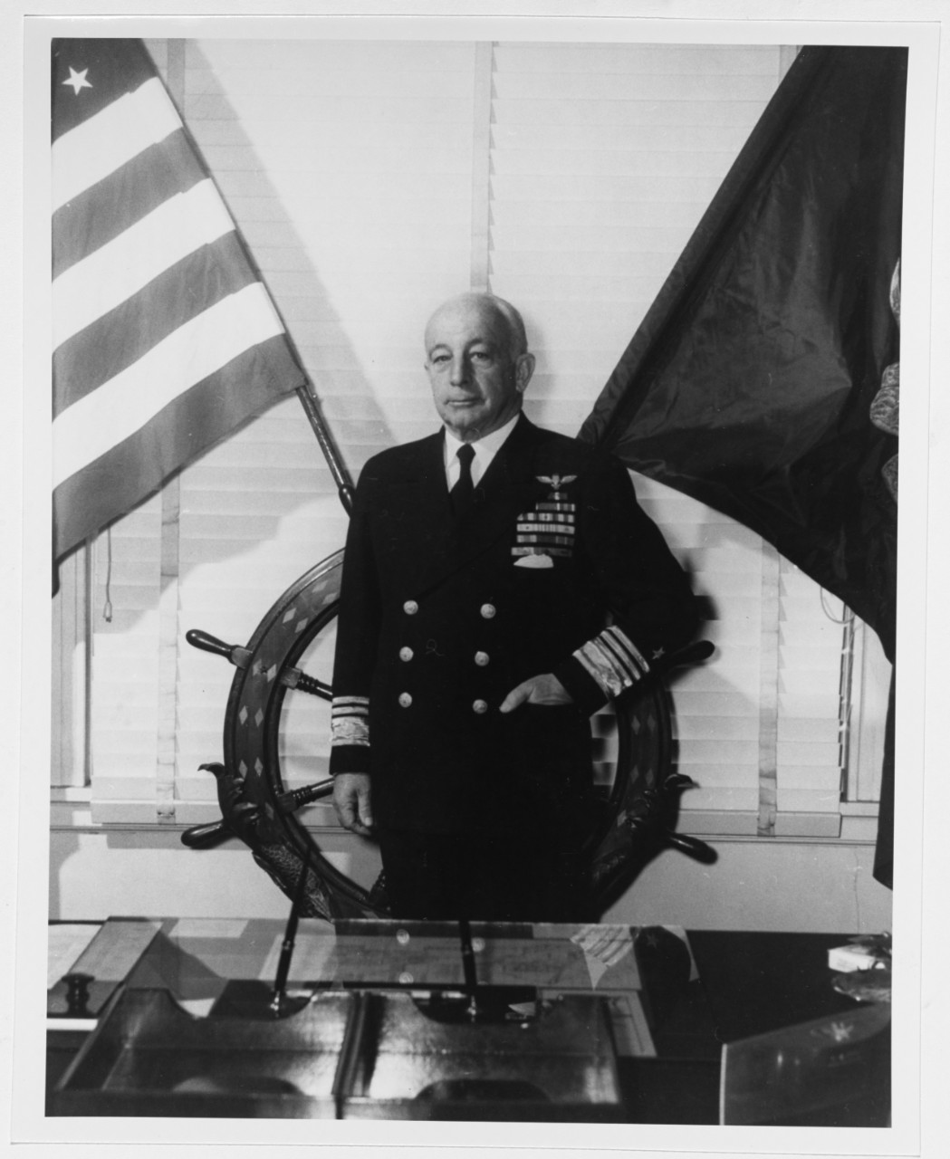 Photo #: NH 92751  Vice Admiral Aubrey W. Fitch, USN