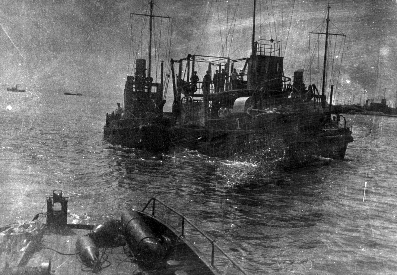 German Navy small craft in about 1914-1916