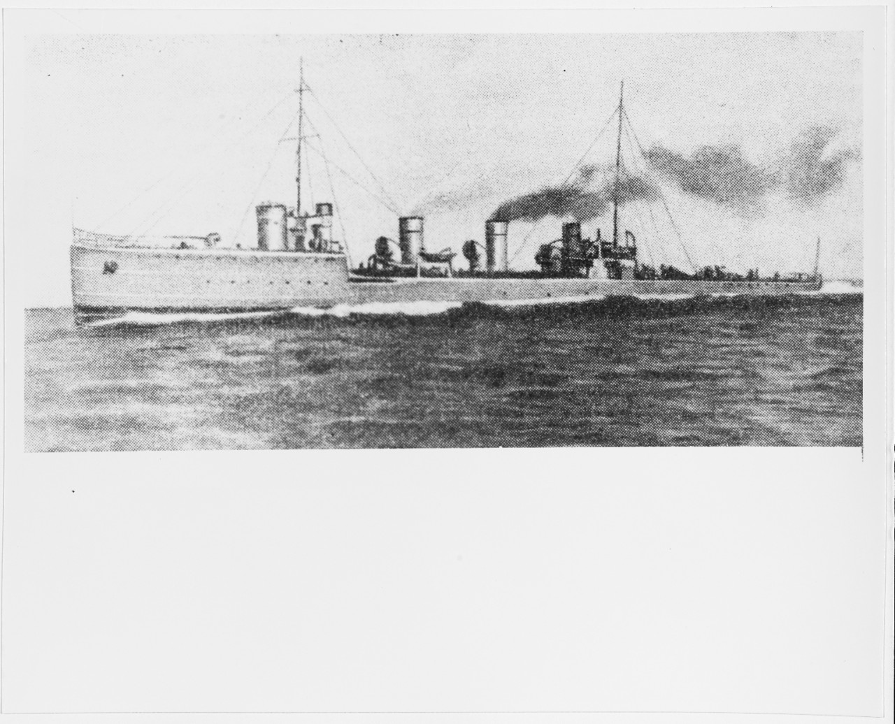 NOVIK (Russian Destroyer, 1911)