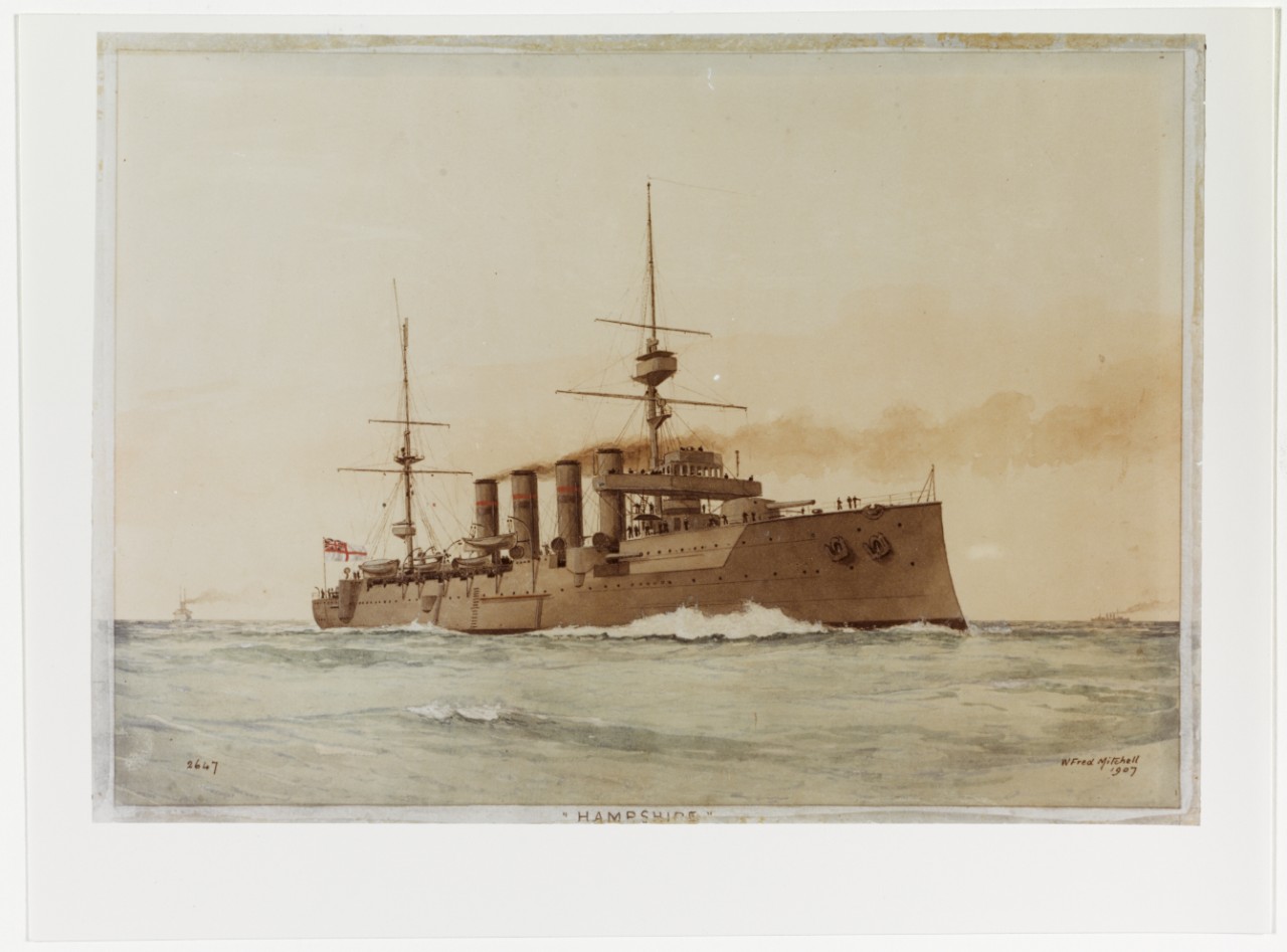 HMS HAMPSHIRE (British armored cruiser)