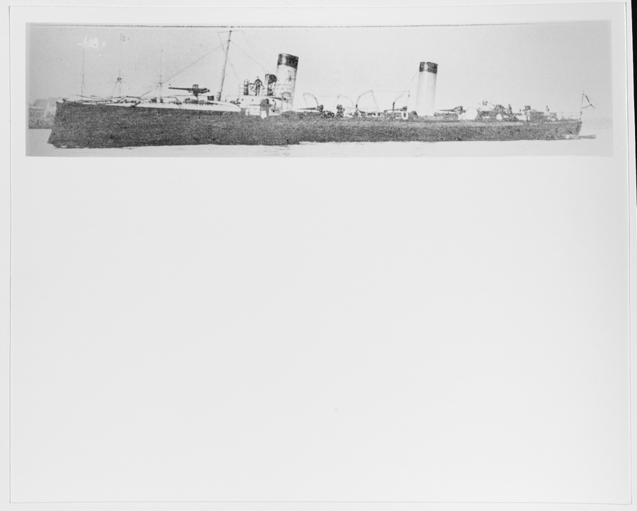 Russian Destroyer of Schichau Design, circa 1900