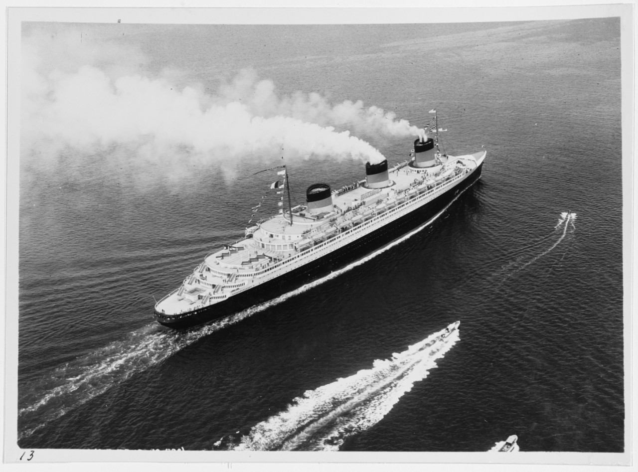 SS NORMANDIE (French Passenger Ship, 1935-47)