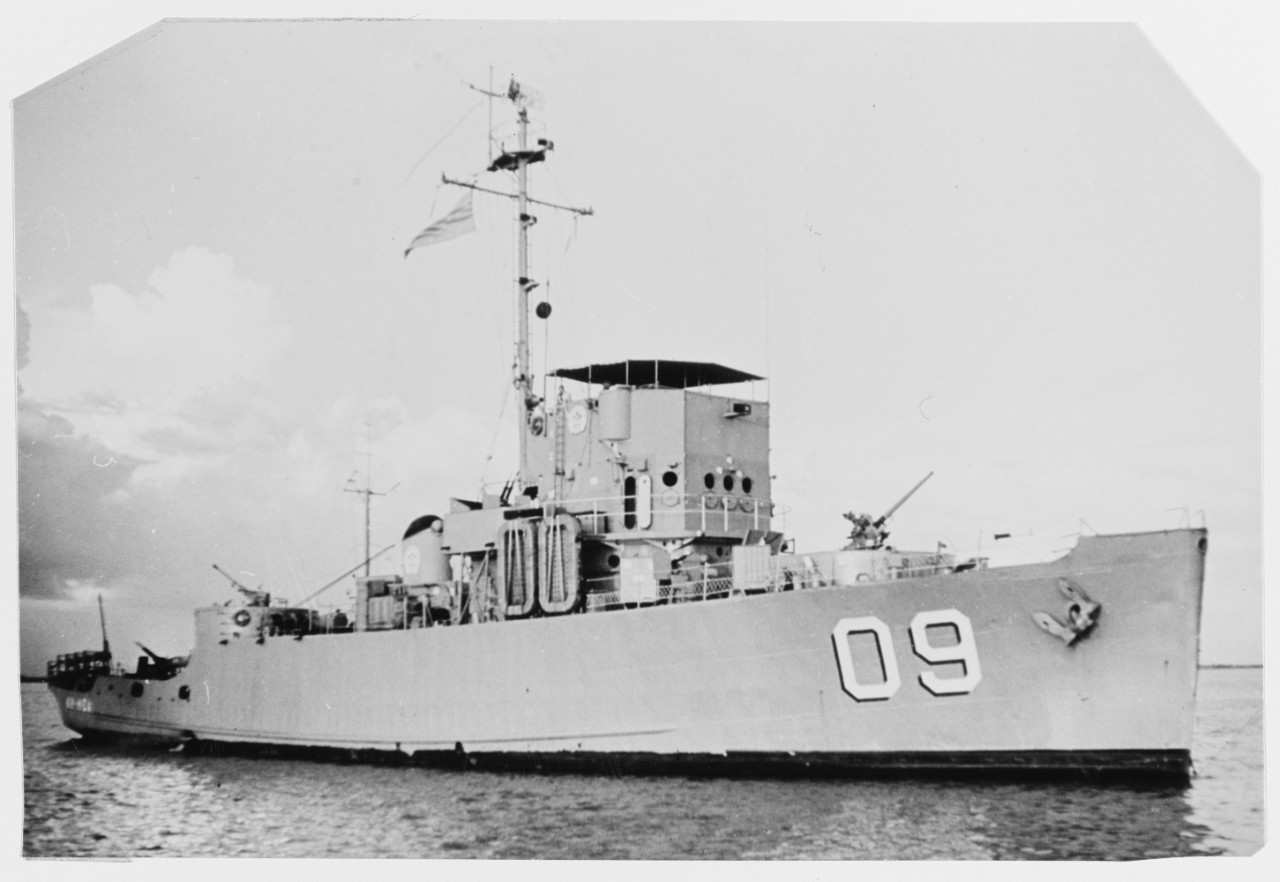 KY HOA (HQ-09) (South Vietnamese Navy Patrol Ship, ex-USS SENTRY, MSF-299)