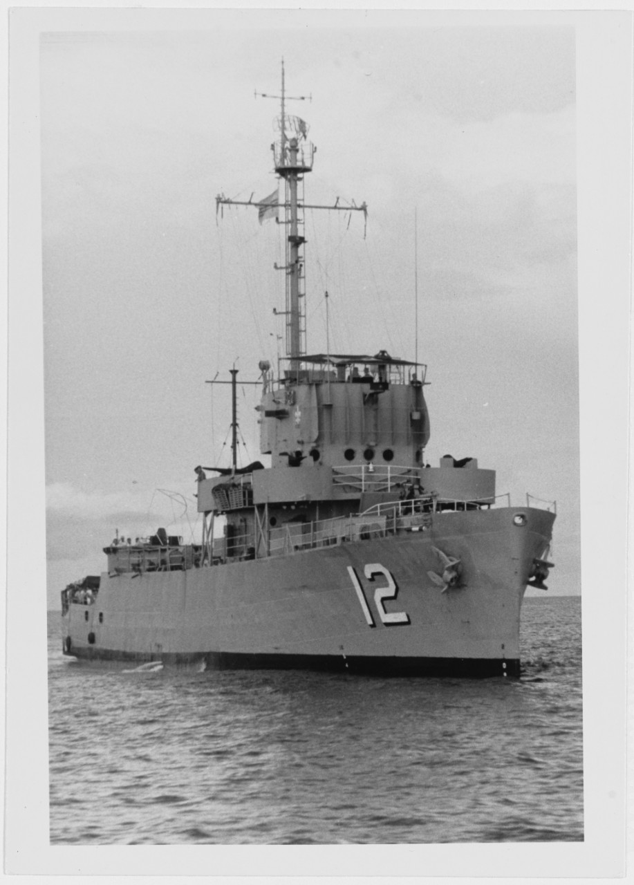 NGOC HOI (HQ-12) (South Vietnamese Patrol Ship, ex-USS BRATTLEBORO, PCE-852)