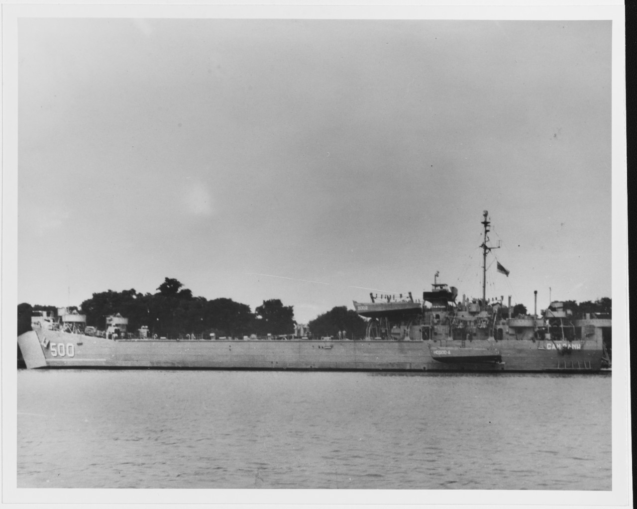 CAM RANH (HQ-500) (South Vietnamese LST, ex-USS MARION COUNTY, LST-975)