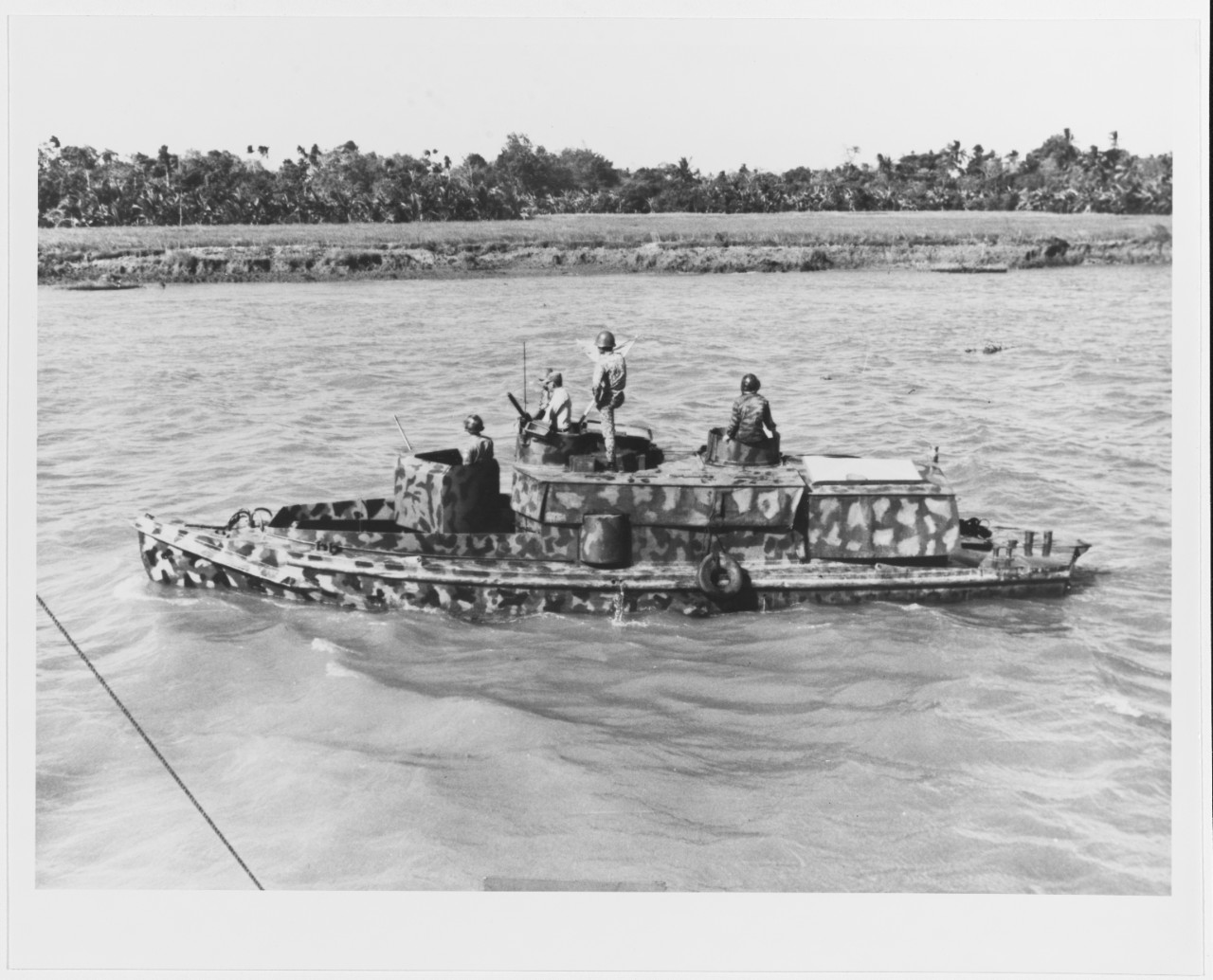 South Vietnamese "STCAN" (or "FOM") river patrol boat