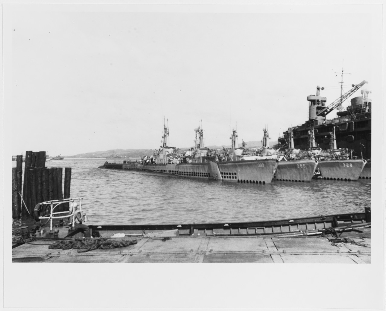 USS SEA CAT (SS-399), USS REDFISH (SS-395) and USS CHARR (SS-328)