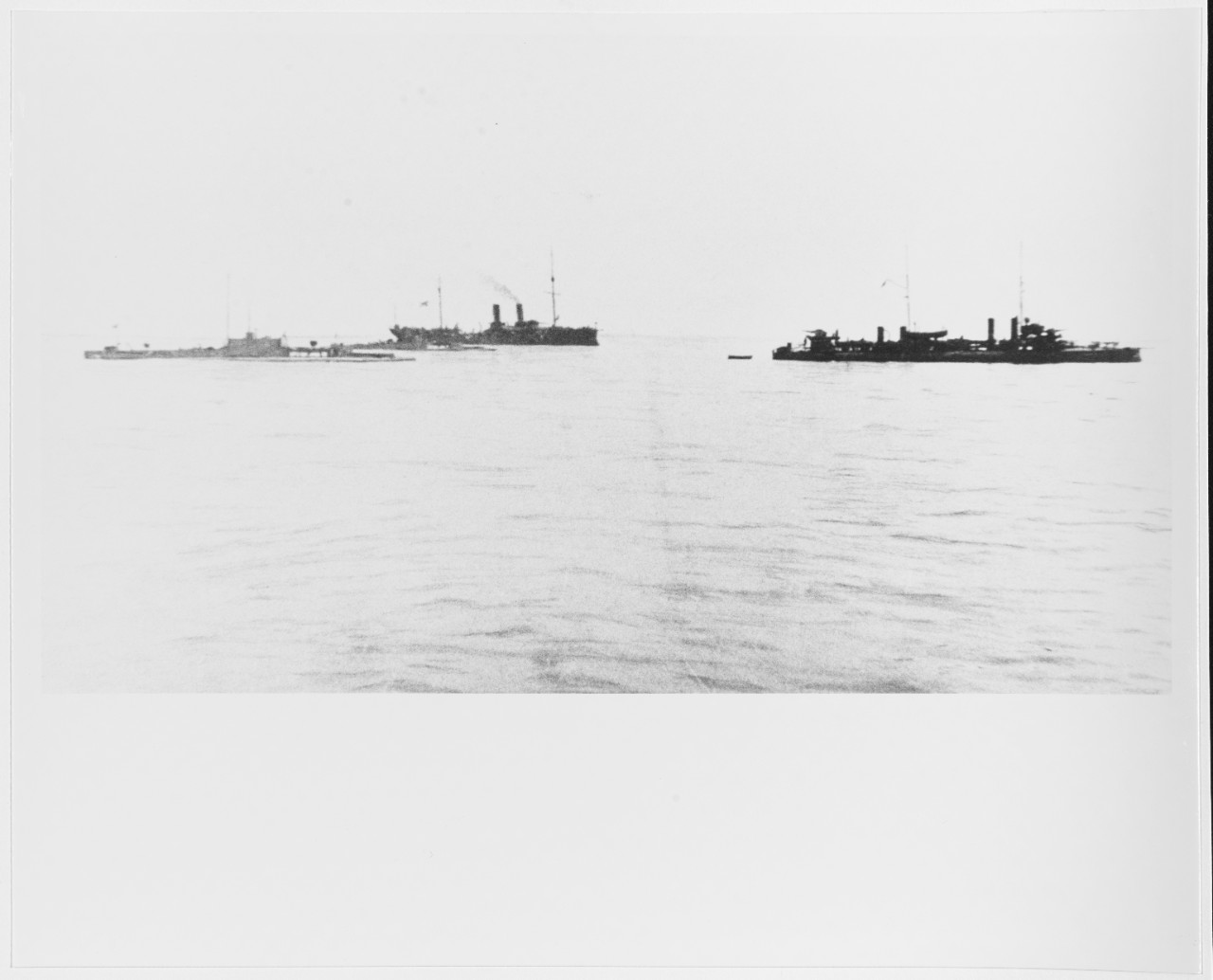 Russian warships in the Baltic Sea in 1916