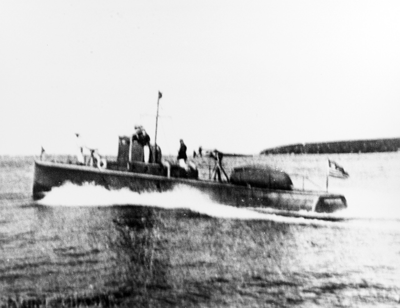Russian Navy Submarine Chaser in 1917.