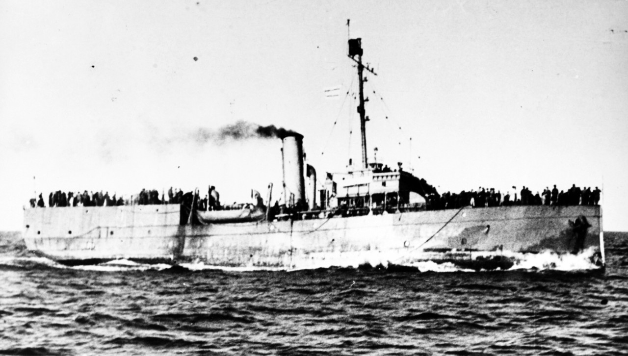 SS ULUA, ex-USCGC UNALGA (WPG-53)