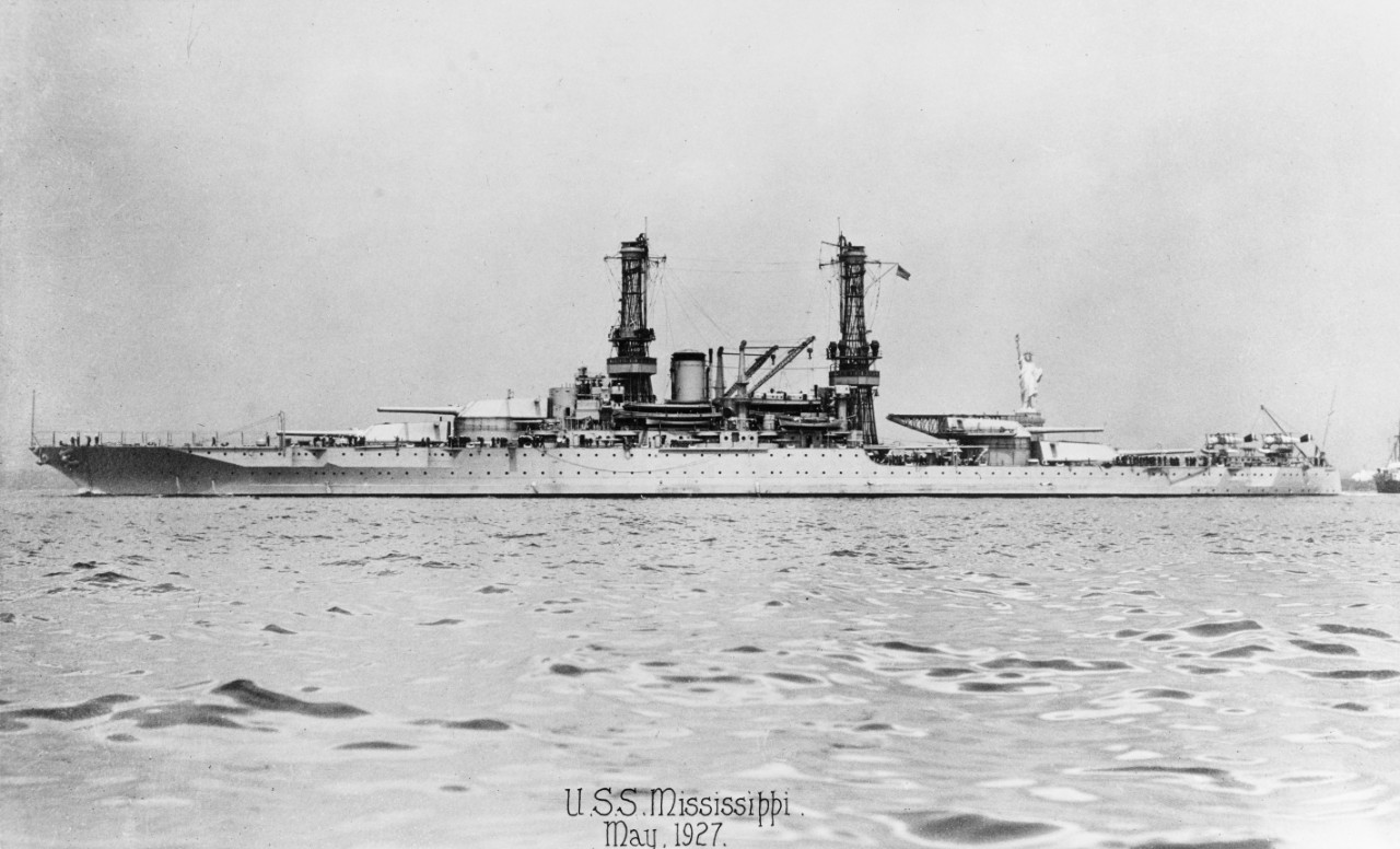 USS MISSISSIPPI (BB-41)