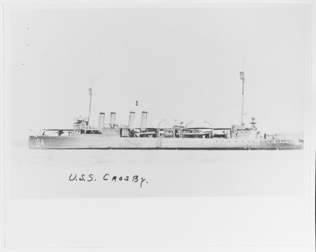 Photo #: NH 95204  USS Crosby