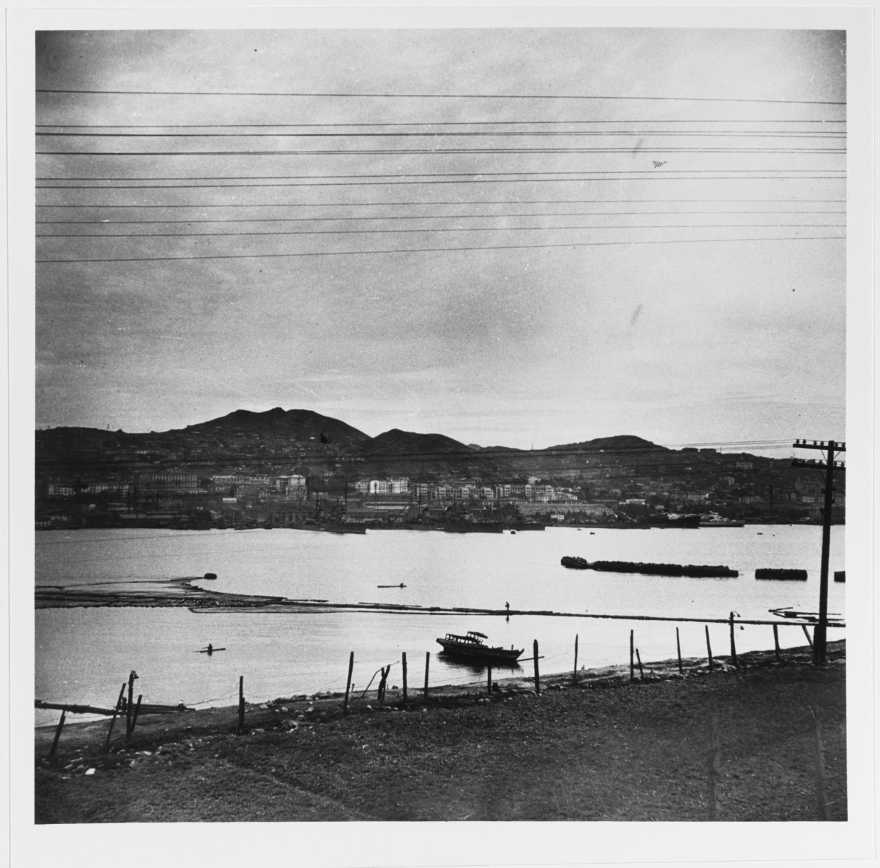 Soviet Naval Base at Vladivostok, U.S.S.R., in 1946