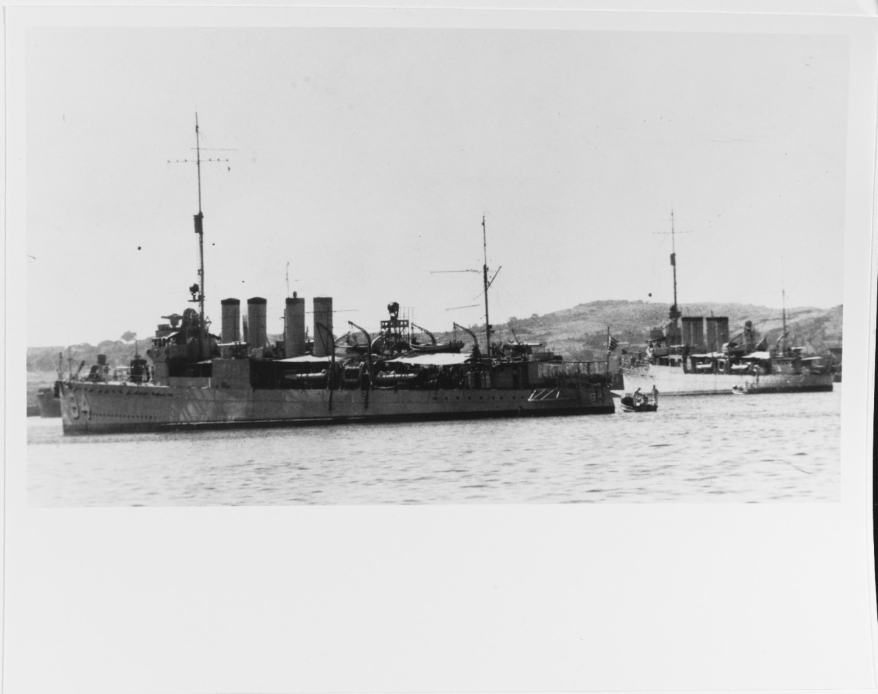 USS TAYLOR (DD-94) and USS CLAXTON (DD-140)