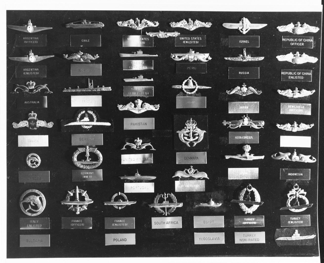 Submarine uniform insignia